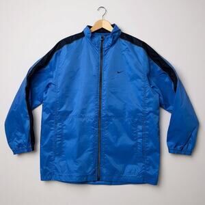 Blue Nike Track Jacket